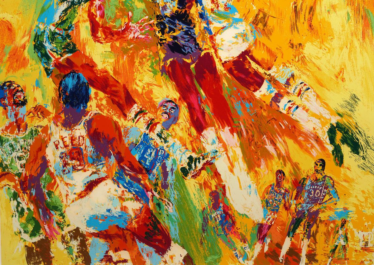 Opera lui LeRoy Neiman, pictorul olimpic, cu o carieră de peste 60 de ani imortalizând sportul