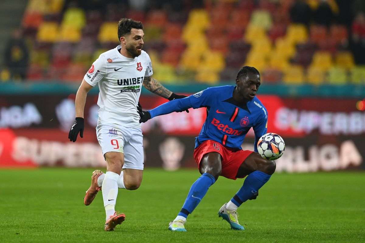 No Olaru, no party! Fără căpitanul Darius, FCSB a smuls cu forcepsul o remiză cu Hermannstadt prin „nebunia” lui Crețu