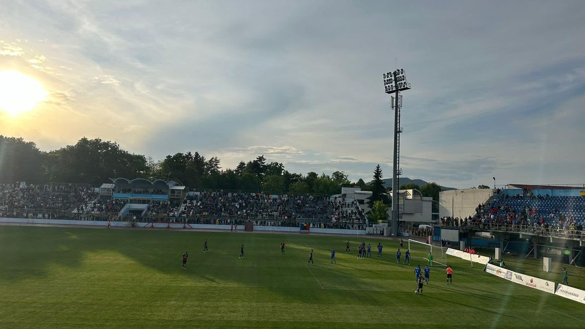 Proiectul stadionului din Bistrița