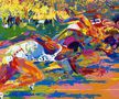 Opera lui LeRoy Neiman, pictorul olimpic, cu o carieră de peste 60 de ani imortalizând sportul