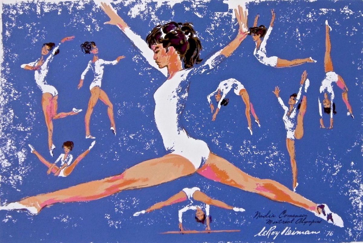 Opera lui LeRoy Neiman, pictorul olimpic, cu o carieră de peste 60 de ani imortalizând sportul