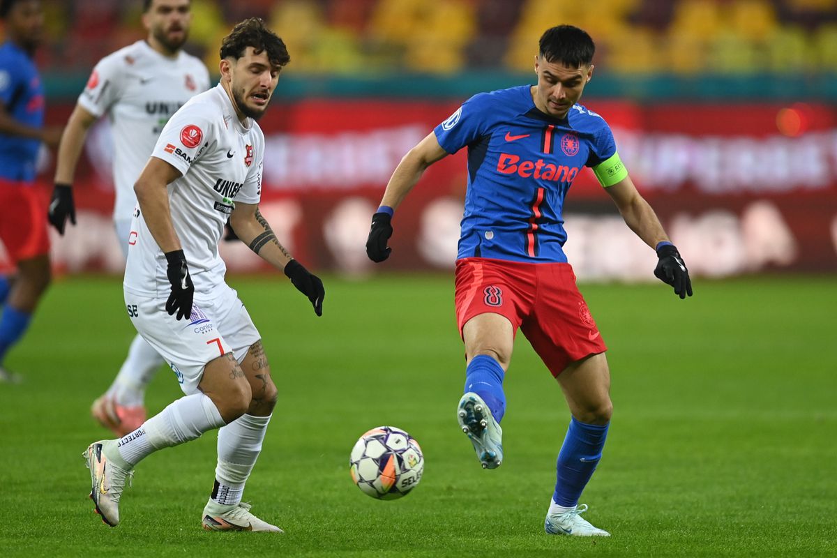 Elias Charalambous a lăudat un fotbalist după remiza dintre FCSB și Hermannstadt: „Este unul dintre cei mai buni jucători în fiecare meci”