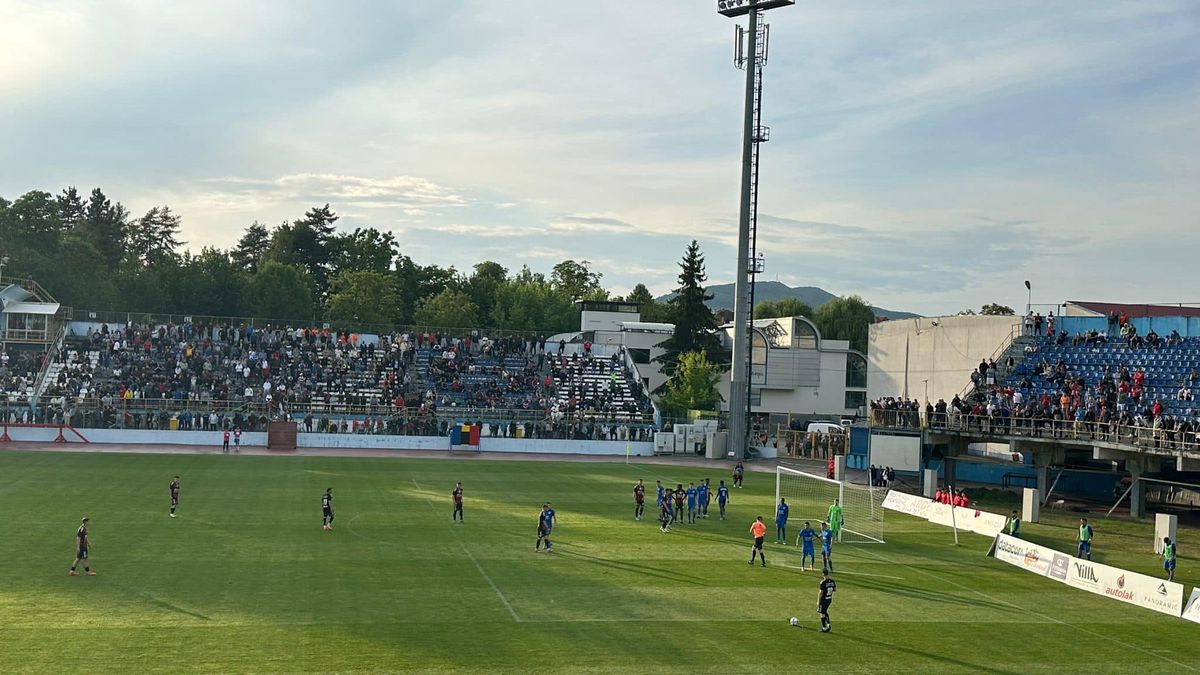 Proiectul stadionului din Bistrița