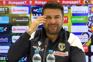 Adrian Mutu, show în prima conferință la Ploiești: „Nu-l aduceam pentru că e frumușel!”