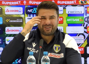 Adrian Mutu, show în prima conferință la Ploiești: „Nu-l aduceam pentru că e frumușel!”