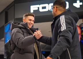 Louis Munteanu a aterizat în Washington și a aflat numărul pe care îl va purta pe tricou