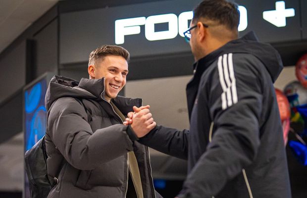 Louis Munteanu a aterizat în Washington și a aflat numărul pe care îl va purta pe tricou