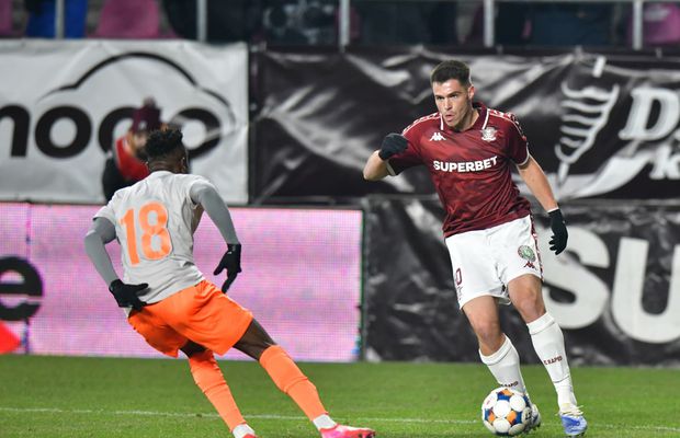 Daniel Paraschiv a debutat la Rapid și a anunțat obiectivul: „Acest brand te obligă”