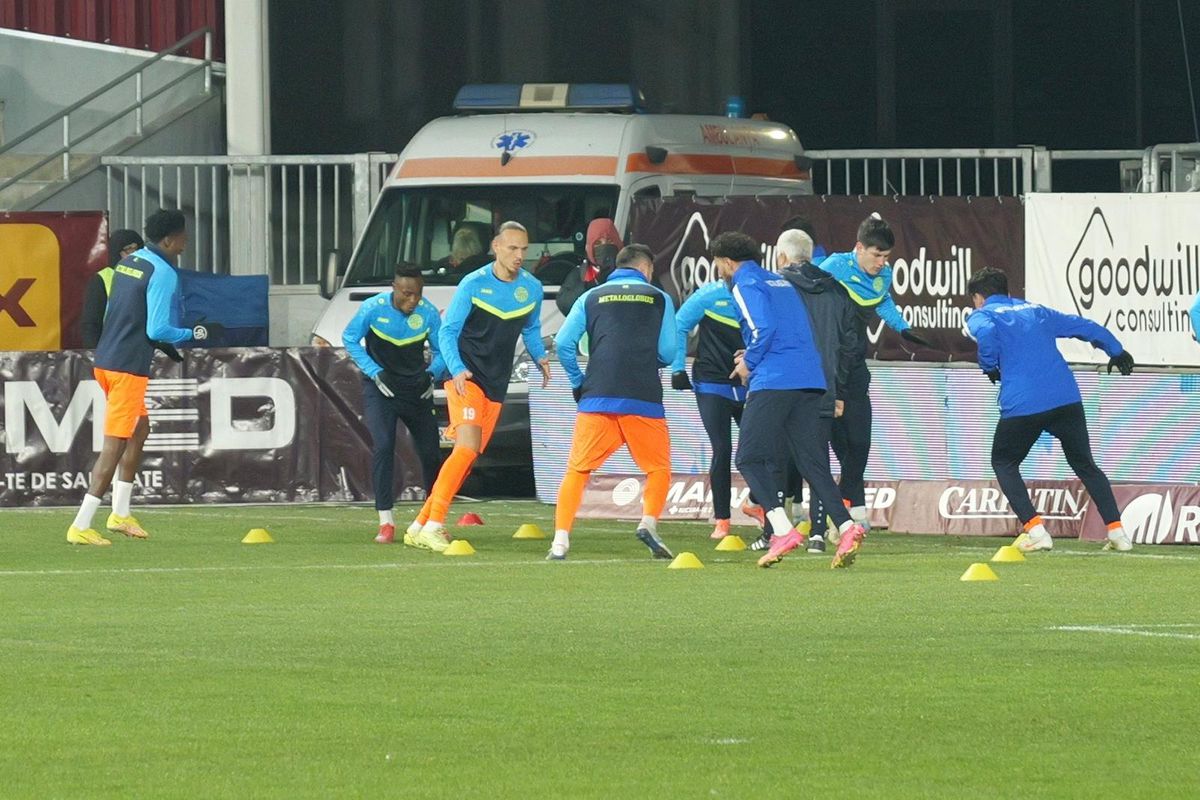 Imagini înainte de Rapid - Metaloglobus