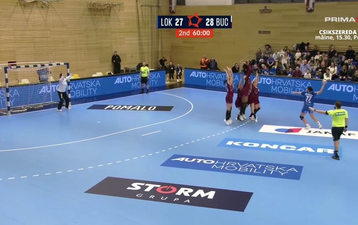 Se întâmplă o dată în viață! Handbalistele Rapidului sărbătoreau deja victoria din European League, dar a urmat o acțiune miraculoasă