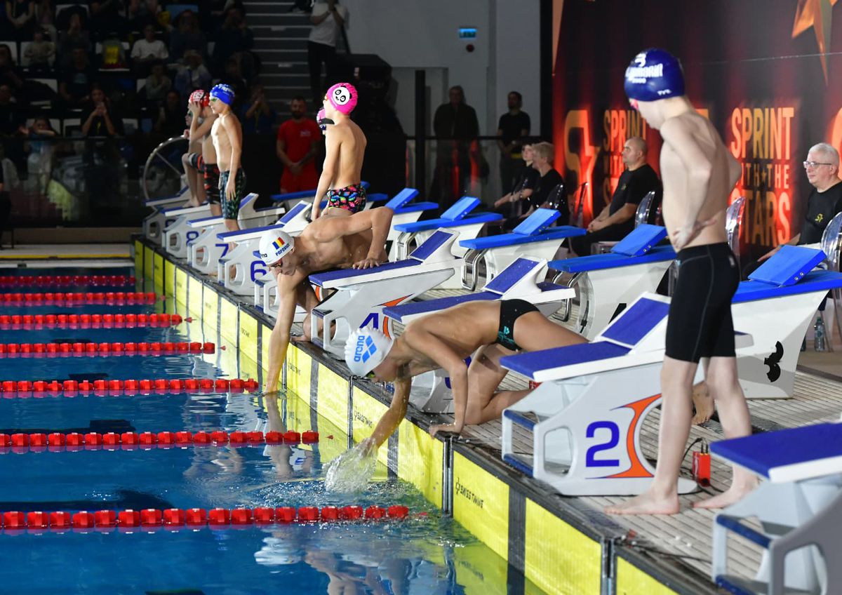 David Popovici, impresionat de participanții la „Sprint with the Stars” de la Otopeni: „Gestul acesta mă emoționează cel mai mult”