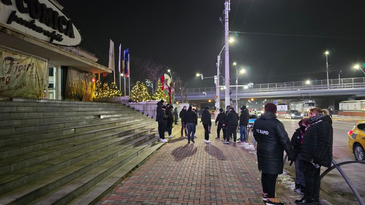 Imagini înainte de Rapid - Metaloglobus