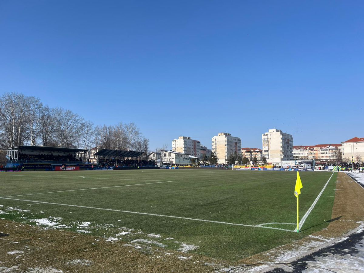 Unirea Slobozia - UTA Arad, imagini înaintea partidei