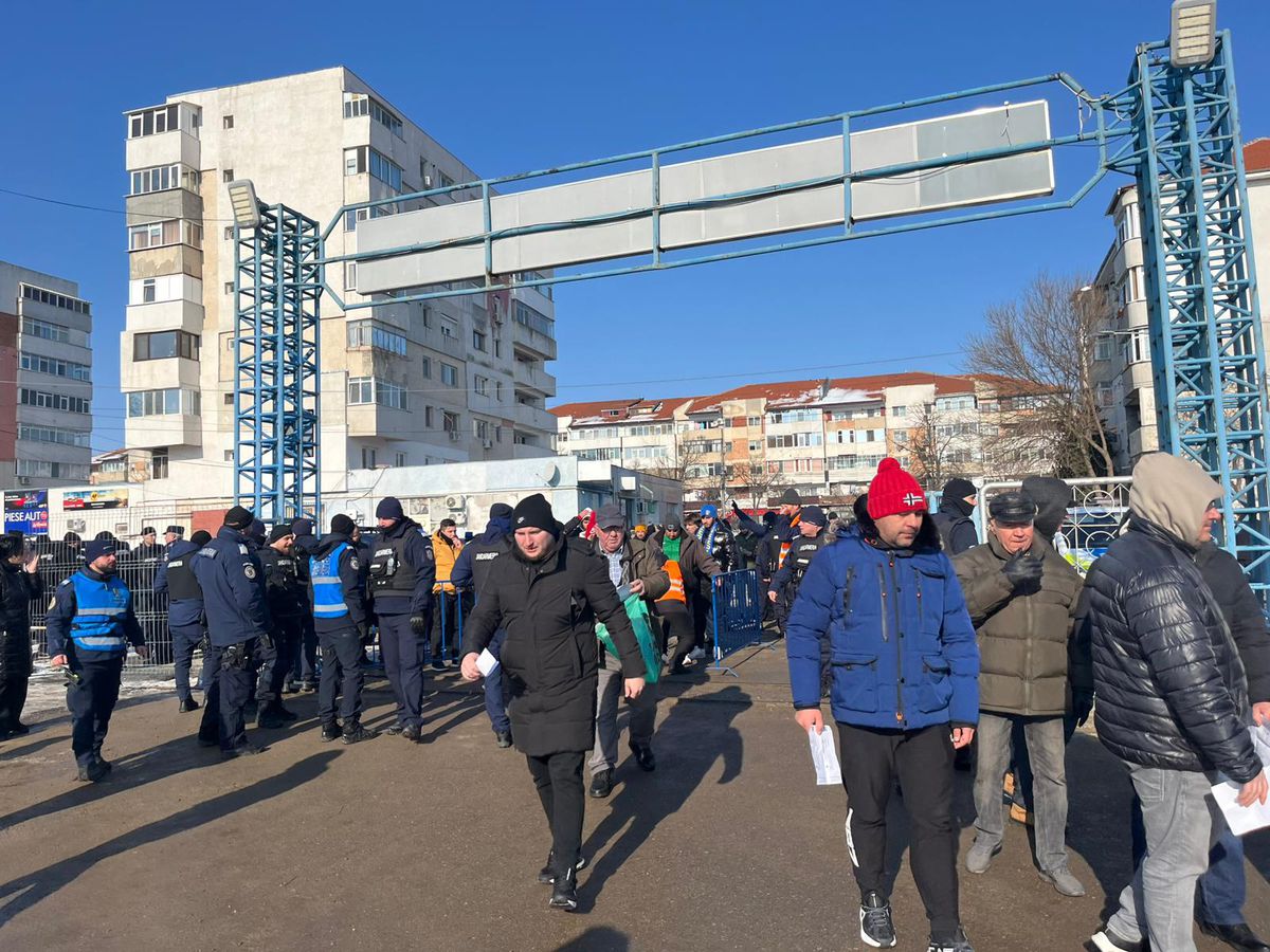 Unirea Slobozia - UTA Arad, imagini înaintea partidei