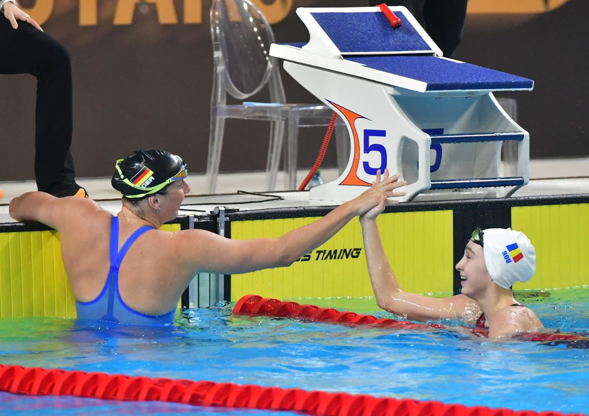 David Popovici, impresionat de participanții la „Sprint with the Stars” de la Otopeni: „Gestul acesta mă emoționează cel mai mult”