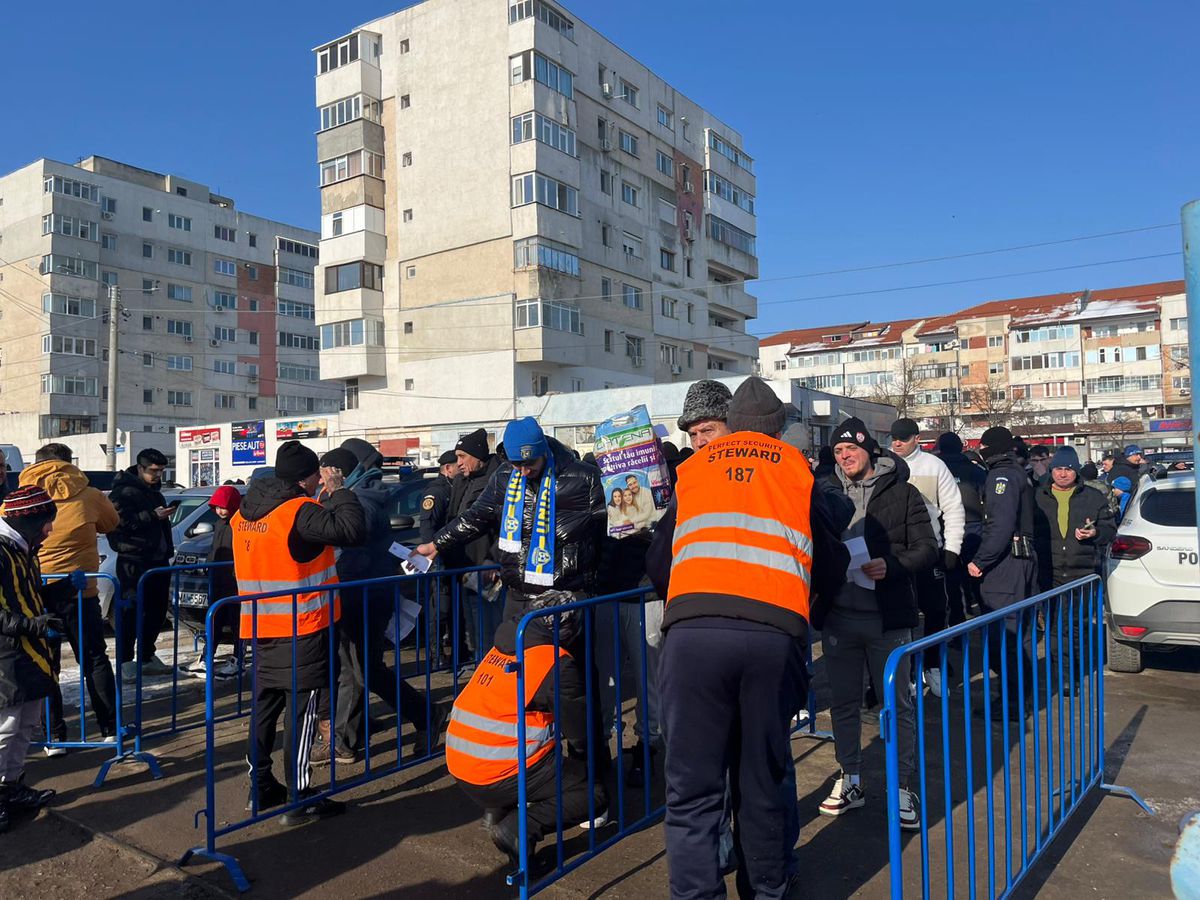 Unirea Slobozia - UTA Arad, imagini înaintea partidei