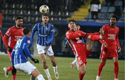 Farul Constanța - Hermannstadt 1-1 » Gazdele au salvat 1 punct pe final într-un meci jucat pe un ger pătrunzător