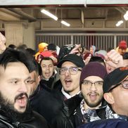 Peluza Nord Rapid la meciul cu Metaloglobus / foto: Andrei Furnigă (GSP.ro)