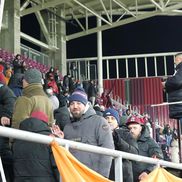 Peluza Nord Rapid la meciul cu Metaloglobus / foto: Andrei Furnigă (GSP.ro)