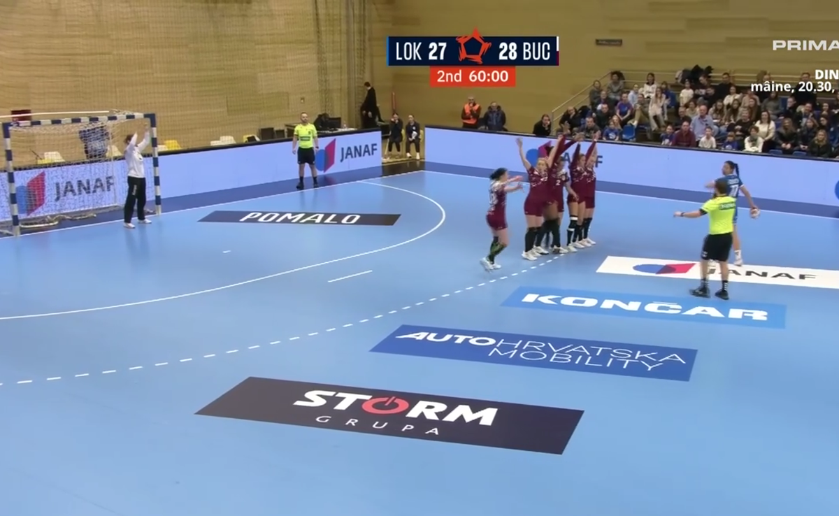 Se întâmplă o dată în viață! Handbalistele Rapidului sărbătoreau deja victoria din European League, dar a urmat o acțiune miraculoasă