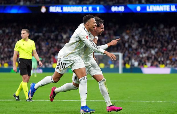 Real Madrid - Levante 2-0 » Fluierături asurzitoare, batiste albe, dar victorie. Filmul zilei pe „Bernabeu”