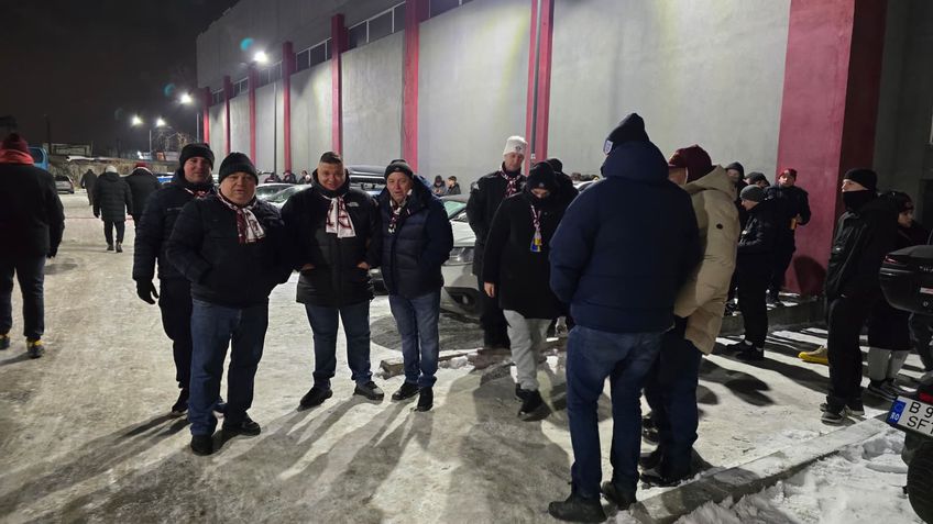 FOTO Jandarmeria este în alertă înainte de Rapid - Metaloglobus » Toate detaliile despre protestul giuleștenilor