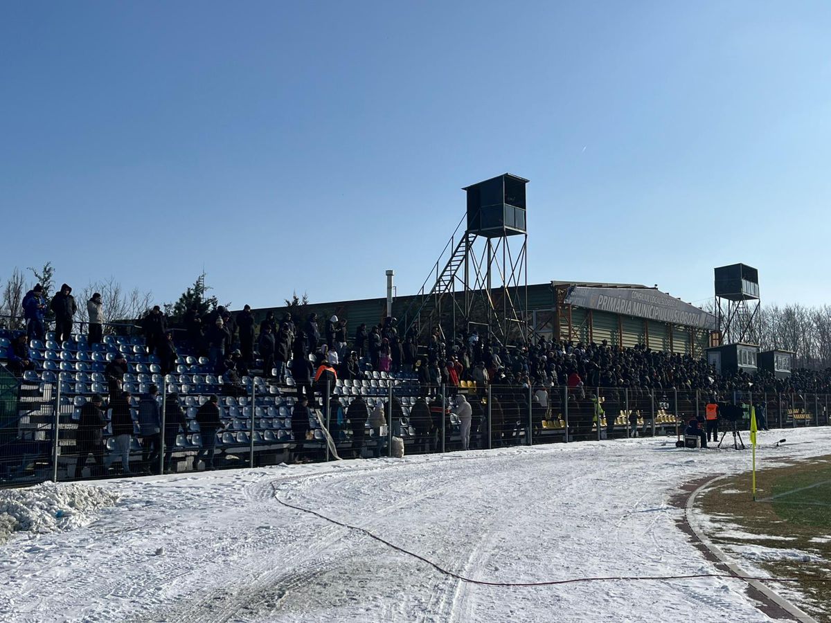 Unirea Slobozia - UTA Arad, imagini înaintea partidei