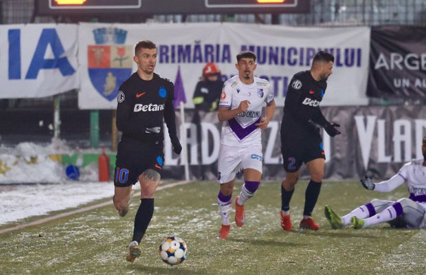 Statisticienii au refăcut calculele » Ce șanse mai are FCSB să prindă play-off-ul, după eșecul cu FC Argeș