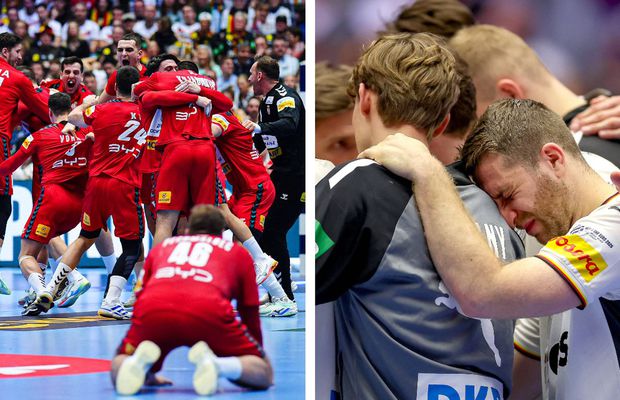 Prima mare SURPRIZĂ a Europeanului de handbal: favoriții au clacat uluitor pe final! + a fost egalată cea mai mare diferență de scor din istorie