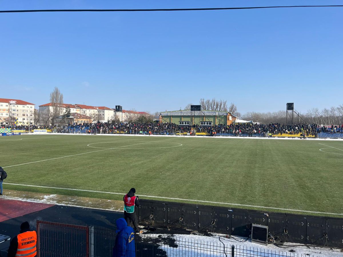 Unirea Slobozia - UTA Arad, imagini înaintea partidei