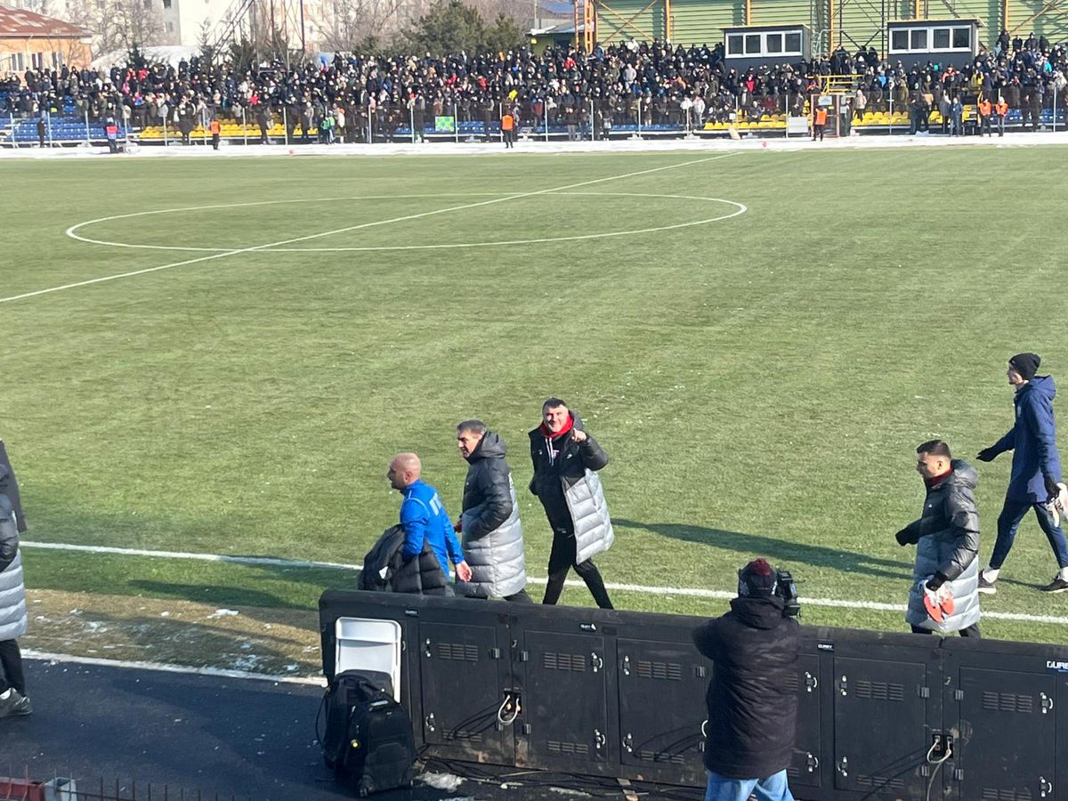 Unirea Slobozia - UTA Arad, imagini înaintea partidei