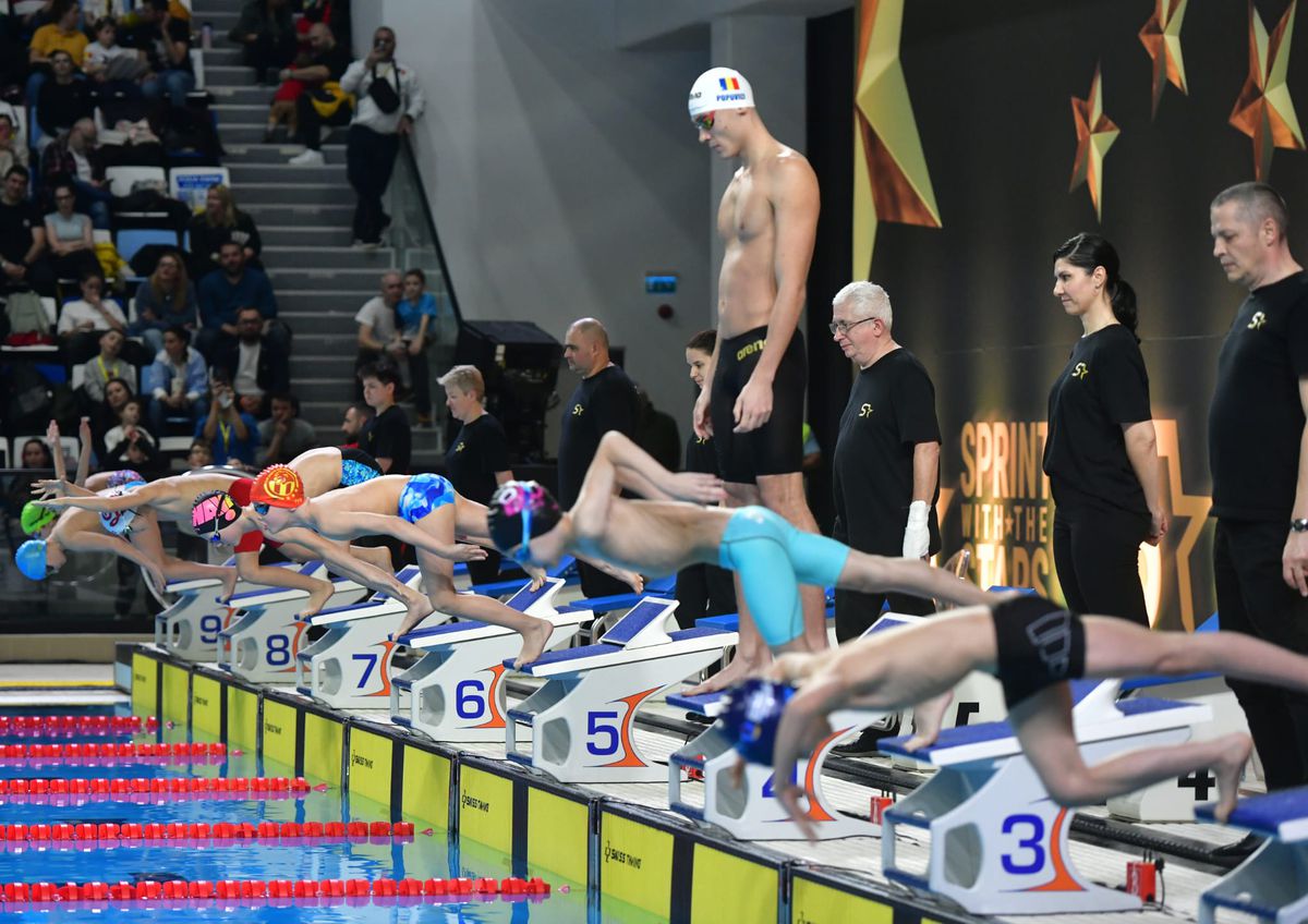 David Popovici, impresionat de participanții la „Sprint with the Stars” de la Otopeni: „Gestul acesta mă emoționează cel mai mult”