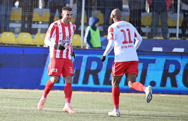 UTA a stricat sărbătoarea Unirii Slobozia, FCSB mai încasează un croșeu! Clasamentul la play-off