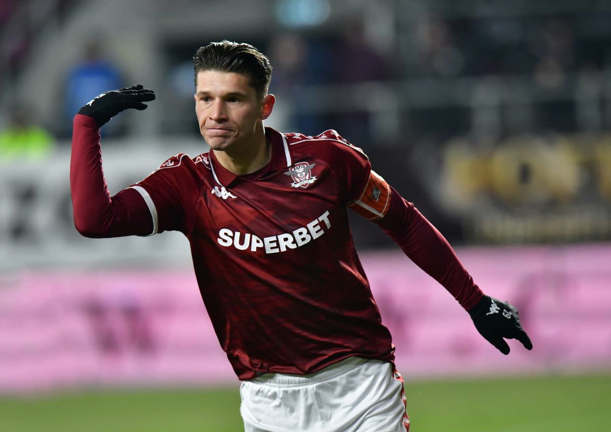 Rapid s-a chinuit cu Metaloglobus la -10 grade, dar Dobre a salvat-o din nou » Schimbare de lider