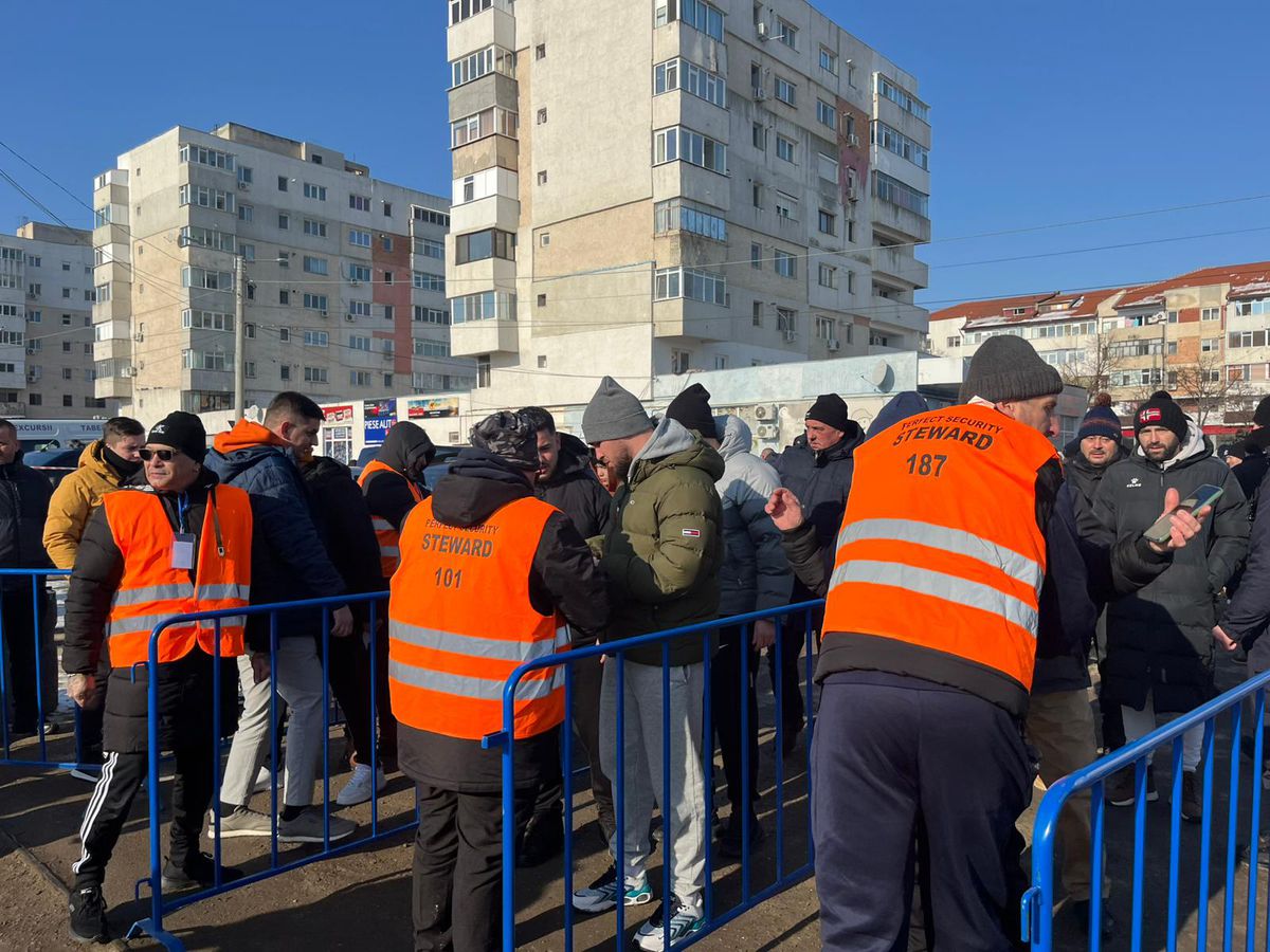 Unirea Slobozia - UTA Arad, imagini înaintea partidei