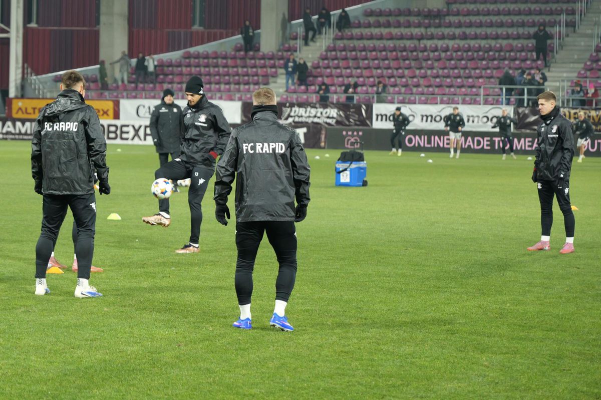 Imagini înainte de Rapid - Metaloglobus