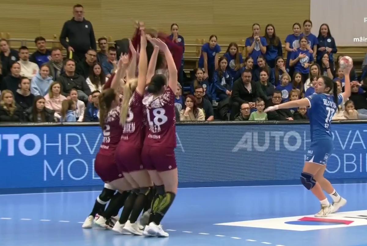 Se întâmplă o dată în viață! Handbalistele Rapidului sărbătoreau deja victoria din European League, dar a urmat o acțiune miraculoasă
