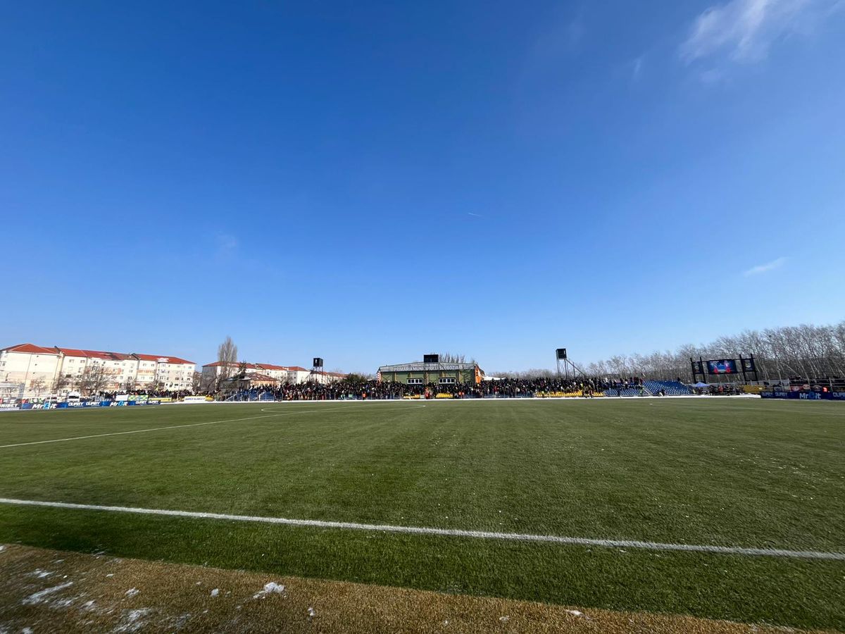 Unirea Slobozia - UTA Arad, imagini înaintea partidei