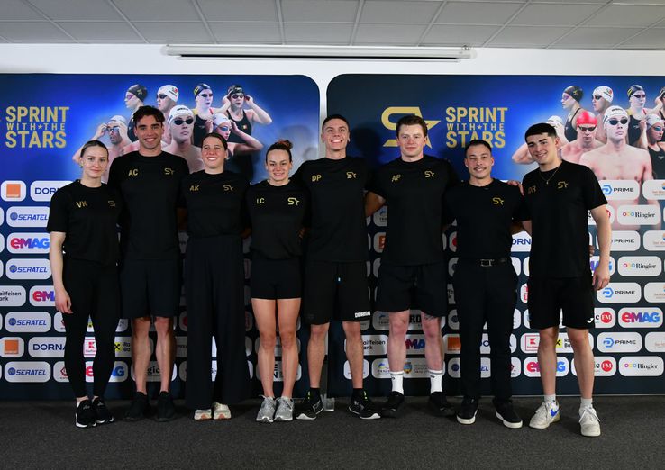 Veera Kivirinta, Apostolos Christou, Angelina Köhler, Lauren Cox, Davdi popovici, Adam Peaty, Ed Baxter, Diogo Riberiro FOTO Cristi Preda