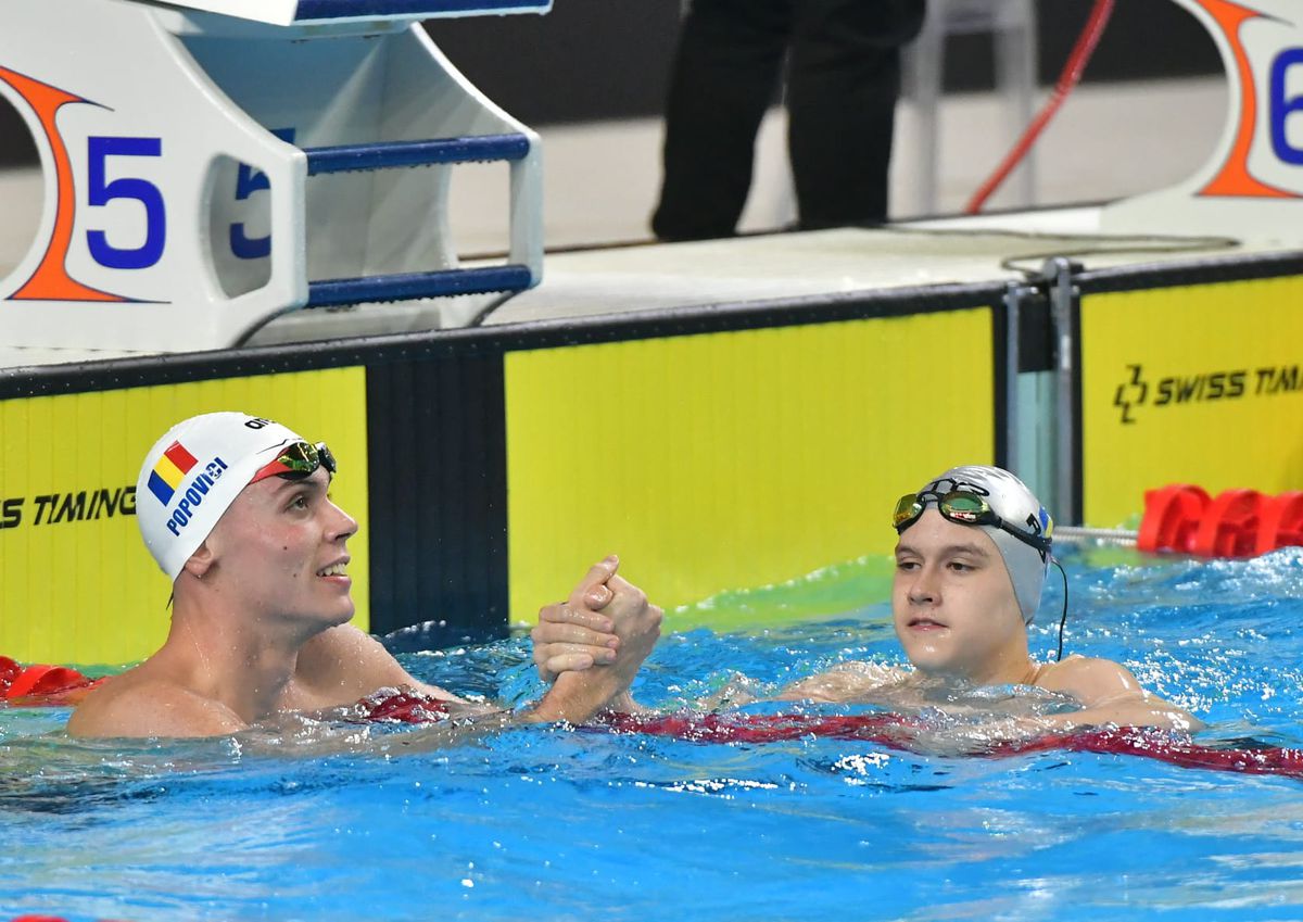 David Popovici, impresionat de participanții la „Sprint with the Stars” de la Otopeni: „Gestul acesta mă emoționează cel mai mult”