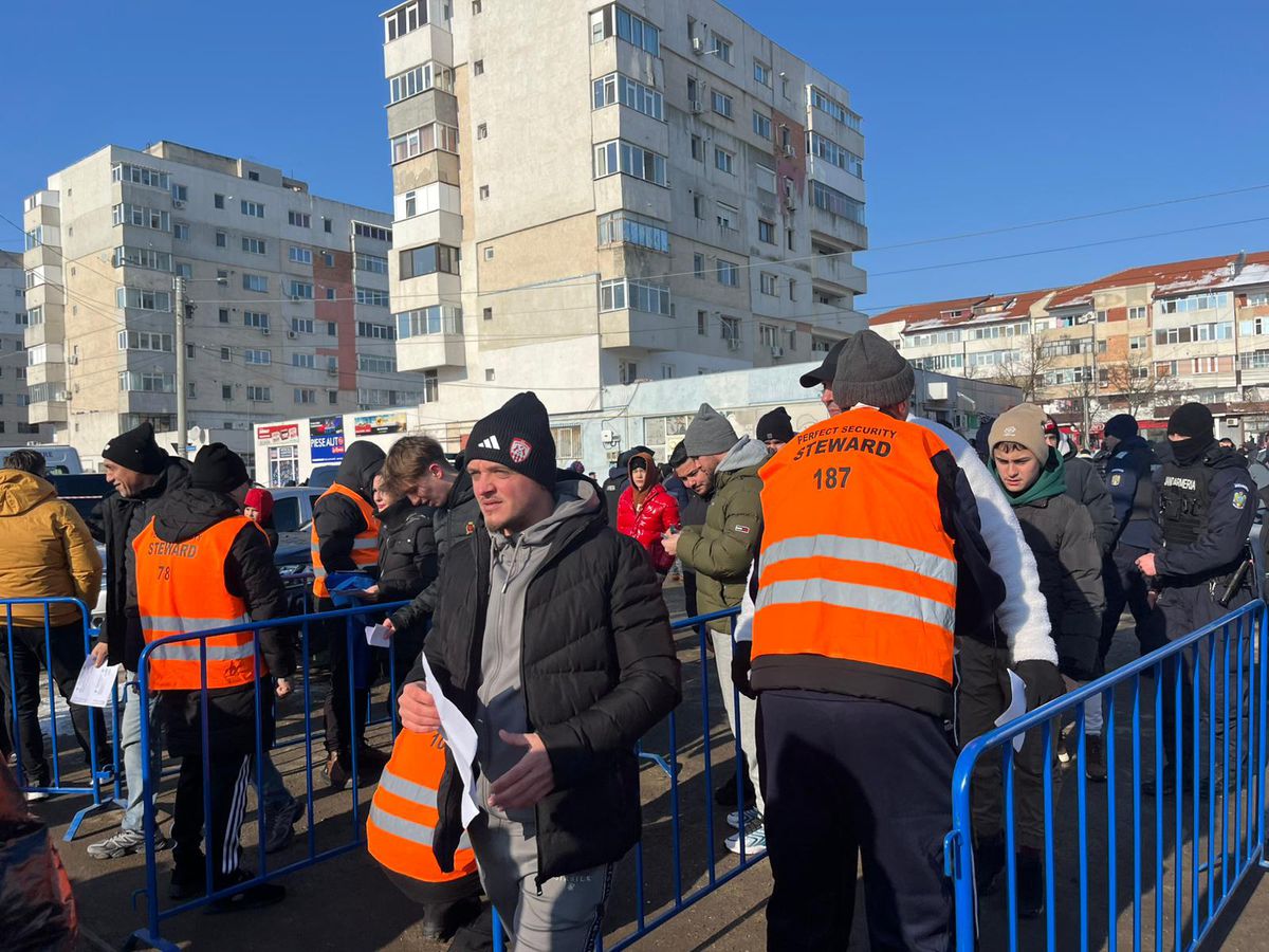 Unirea Slobozia - UTA Arad, imagini înaintea partidei