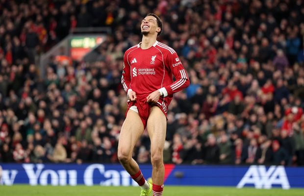 Liverpool s-a încurcat cu penultima clasată din Premier League și a înregistrat o contraperformanță istorică!
