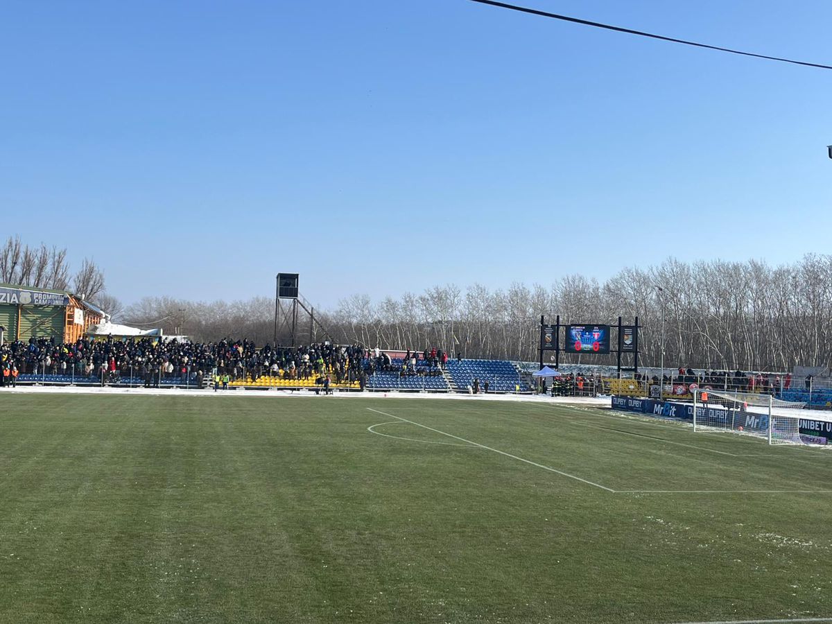 Unirea Slobozia - UTA Arad, imagini înaintea partidei