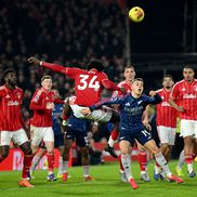 Nottingham - Arsenal, în etapa #22 din Premier League // FOTO: Getty Images
