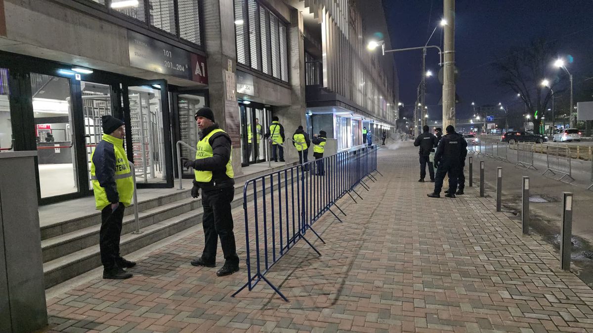 Imagini înainte de Rapid - Metaloglobus