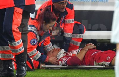 EXCLUSIV Slavko Perovic, prima reacție după accidentarea horror din Dinamo - FCSB: „Sunt în afara oricărui pericol”