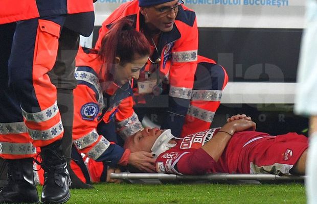 EXCLUSIV Slavko Perovic, prima reacție după accidentarea horror din Dinamo - FCSB: „Sunt în afara oricărui pericol”