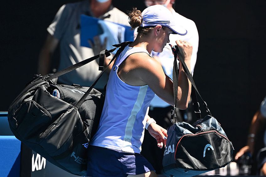 Ashleigh Barty, eliminată de la Australian Open // FOTO: Guliver/GettyImages