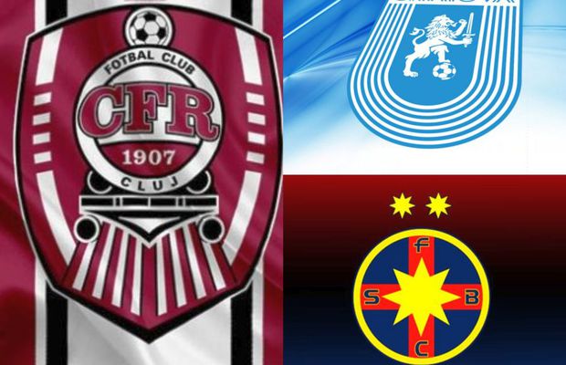 GSP a făcut două simulări pe lupta la titlu în Liga 1 » În ambele scenarii, aceeași campioană din trioul FCSB - CFR Cluj - Craiova!