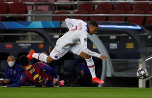 VIDEO Imagini șocante în Barcelona - PSG! Kylian Mbappe l-a amenințat cu moartea pe Jordi Alba